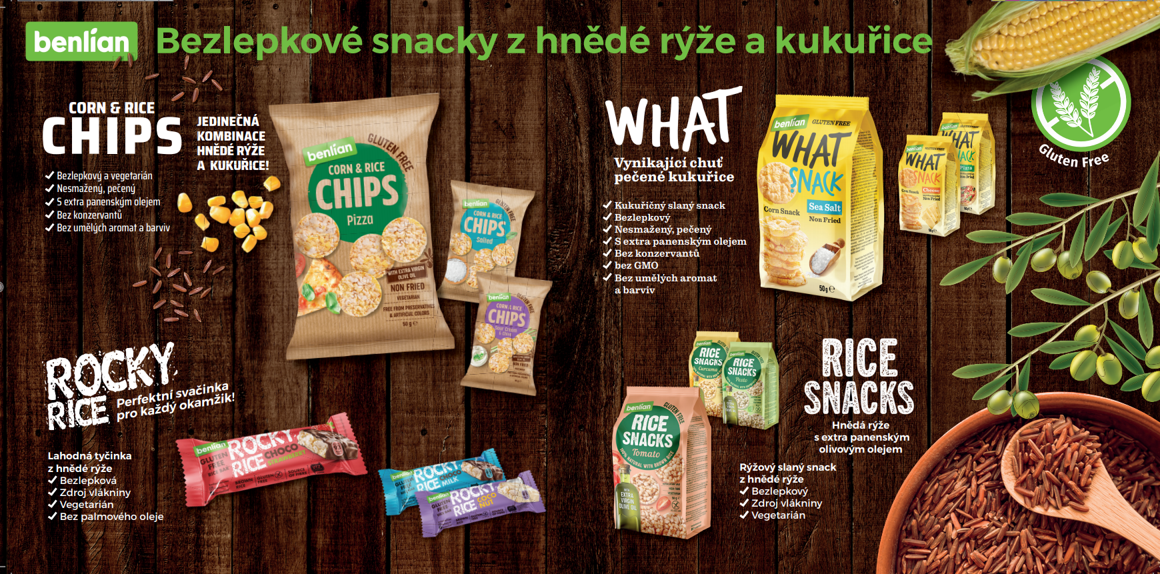 Bezlepkové produkty Benlian